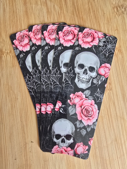 Skull & Roses Bookmark