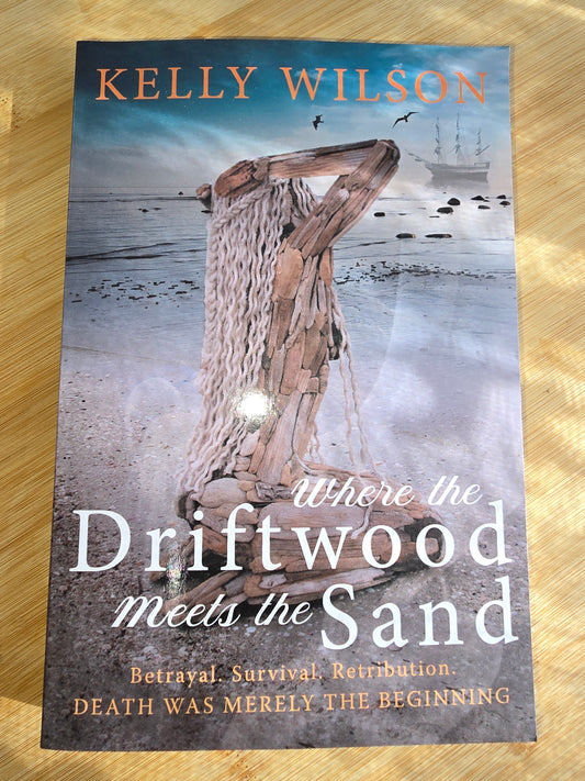 Where The Driftwood Meets The Sand by Kelly Wilson
