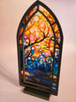 Stained Glass Window Book Nook