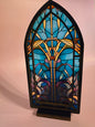 Stained Glass Window Book Nook