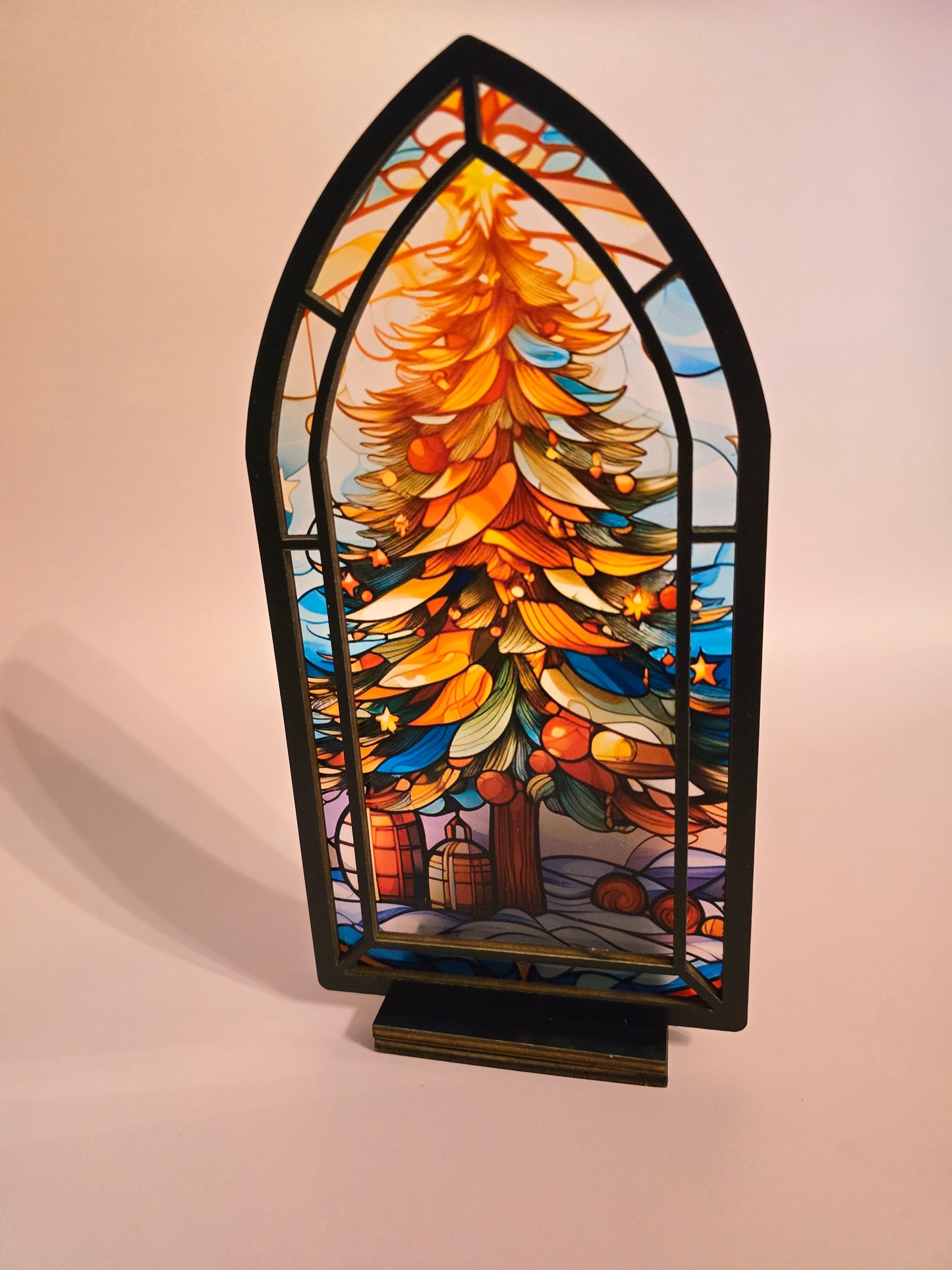 Stained Glass Window Book Nook