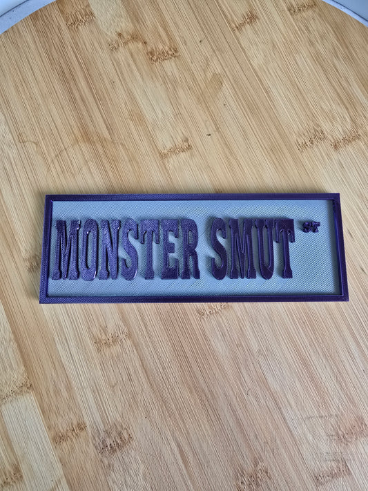 Shelf Sign - Monster Smut St