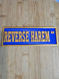 Shelf Sign - Reverse Harem Rd
