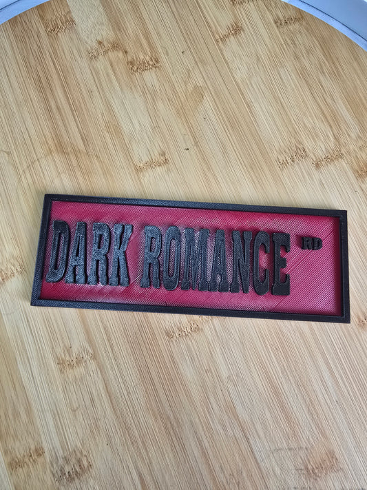 Shelf Sign - Dark Romance Rd